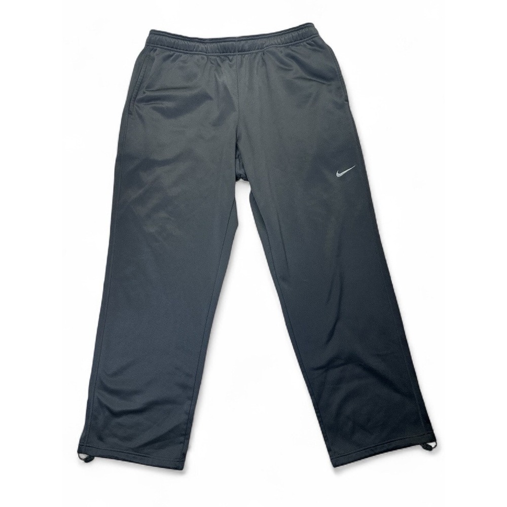 Nike Therma-Fit Men's Sweatpants Large Black Pockets‎ Training Workout Size 2XL